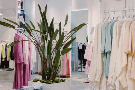 apparel store with a pos system